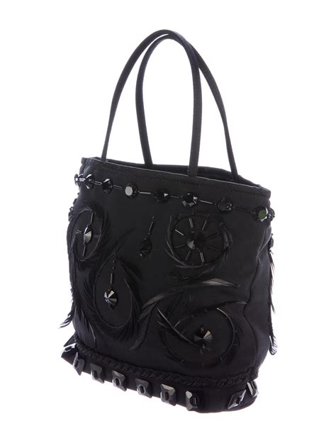 prada jean bag|prada evening bag.